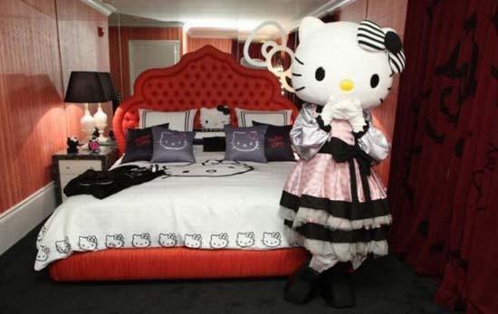 超萌HelloKitty精品酒店設(shè)計欣賞  http://www.3y9n.com/jdsj/