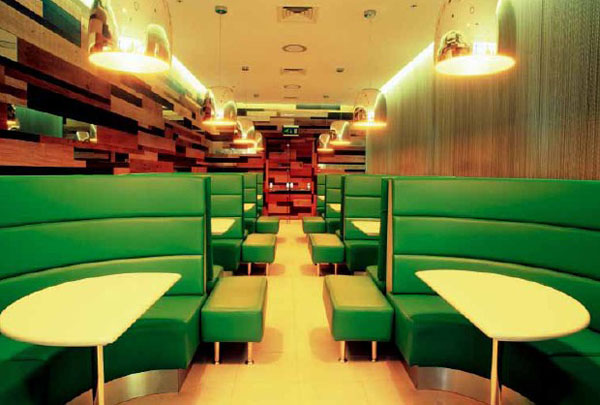 綠色主題精品酒店餐廳設(shè)計欣賞