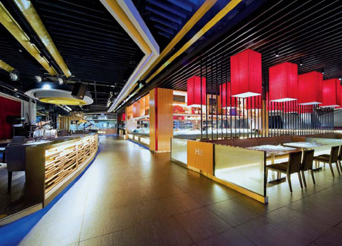 專業(yè)酒店設(shè)計公司：超有創(chuàng)意的海鮮自助主題餐廳設(shè)計