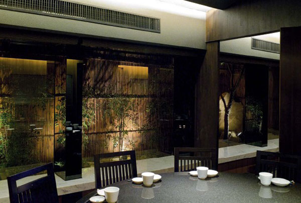 星級酒店餐廳設(shè)計(jì)精致享受  石庭兼六園日本料理設(shè)計(jì)賞析