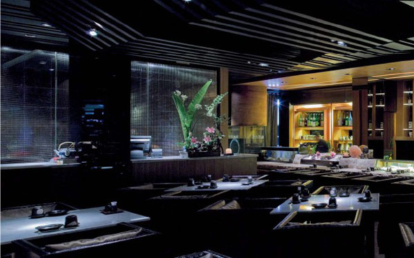 星級酒店餐廳設(shè)計(jì)精致享受  石庭兼六園日本料理設(shè)計(jì)賞析
