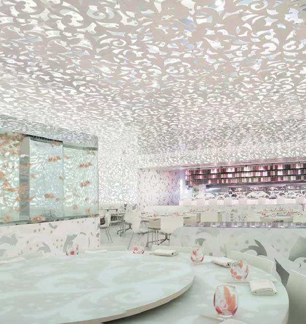 現(xiàn)代中式酒店餐廳設(shè)計  九號北京面館設(shè)計欣賞