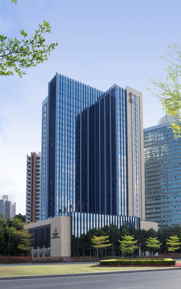 傳統(tǒng)園林設(shè)計(jì)理念  深圳JW萬(wàn)豪酒店大堂設(shè)計(jì)欣賞
