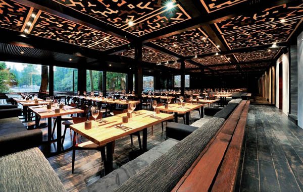 中國鄉(xiāng)村度假村酒店設(shè)計  回歸自然的隱居之地