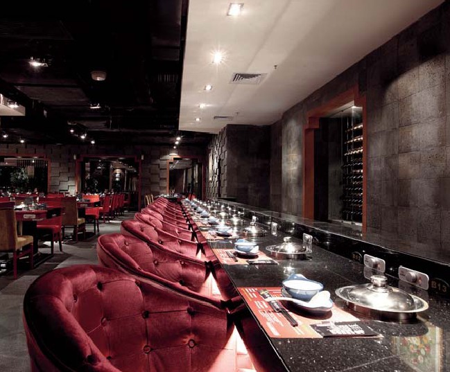 酒店餐廳設(shè)計(jì)中的中國(guó)情緣  特色火鍋連鎖店設(shè)計(jì)欣賞