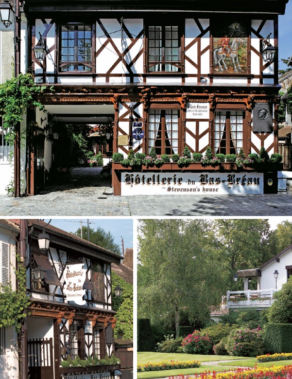 絕美優(yōu)雅的度假酒店設(shè)計(jì)欣賞  Hôtellerie du Bas-Bréau 酒店 