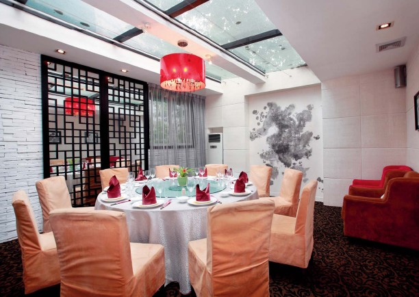 中式意境特色酒店餐廳設(shè)計欣賞  晶澤印象餐廳